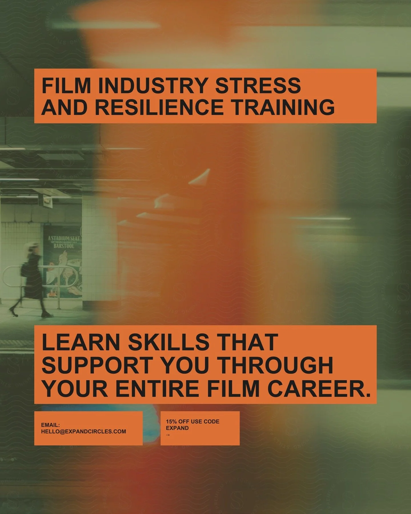 Film Industry Stress and Resilience Training

A five-session, 1:1 program that teaches you how to understand your stress, stay steady during pressure, and work in a way that feels clearer and more sustainable.

In this program you learn:
&bull; how y