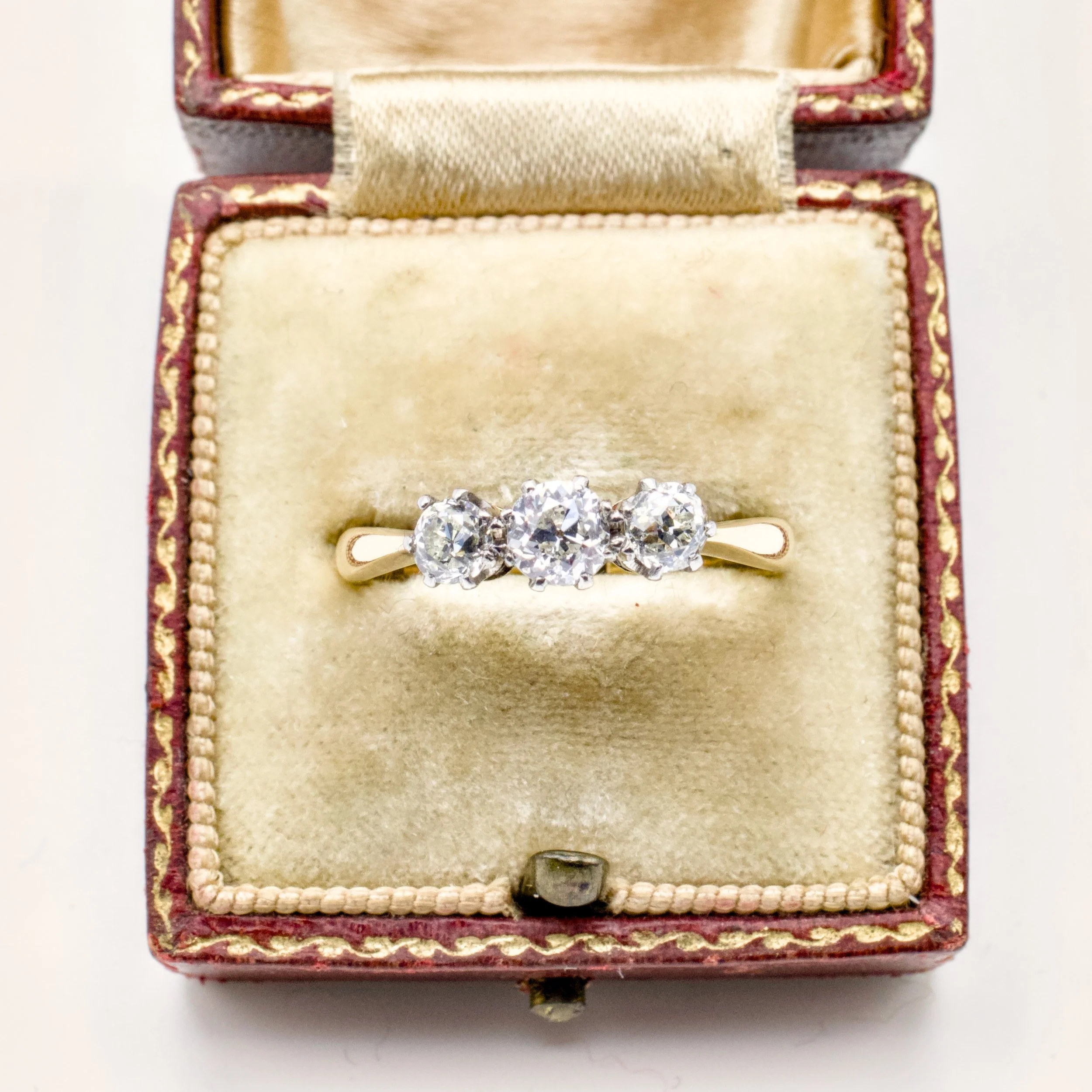 Antique  Three Stone Ring