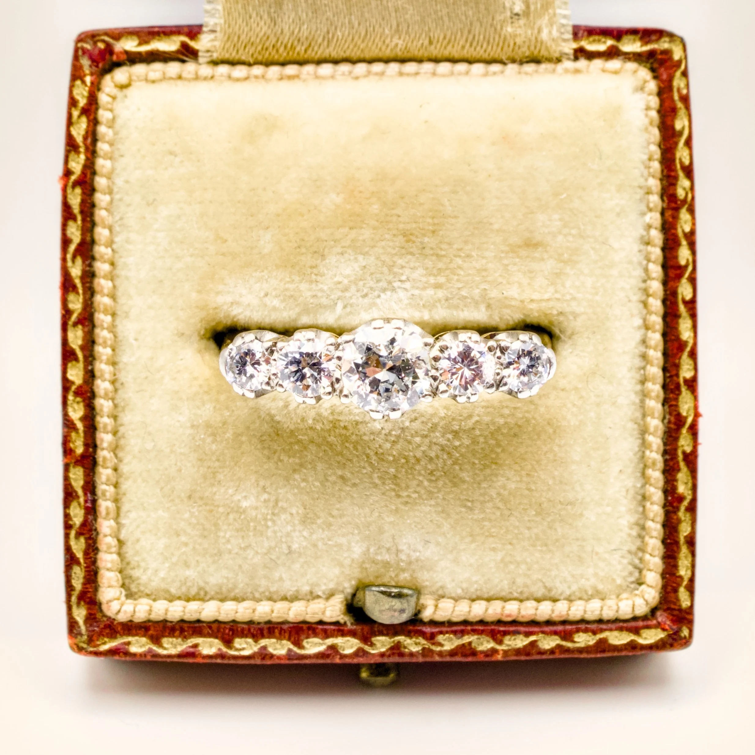 Vintage Diamond Five Stone ring
