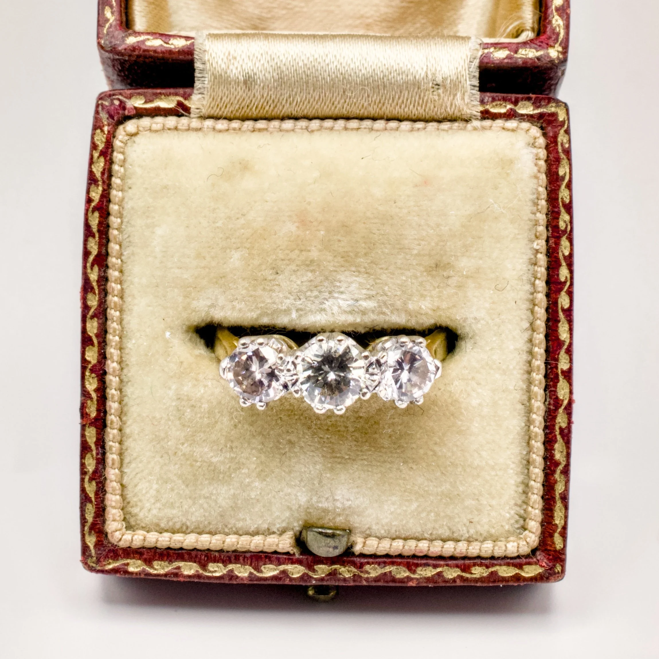 Three Stone Diamond Ring