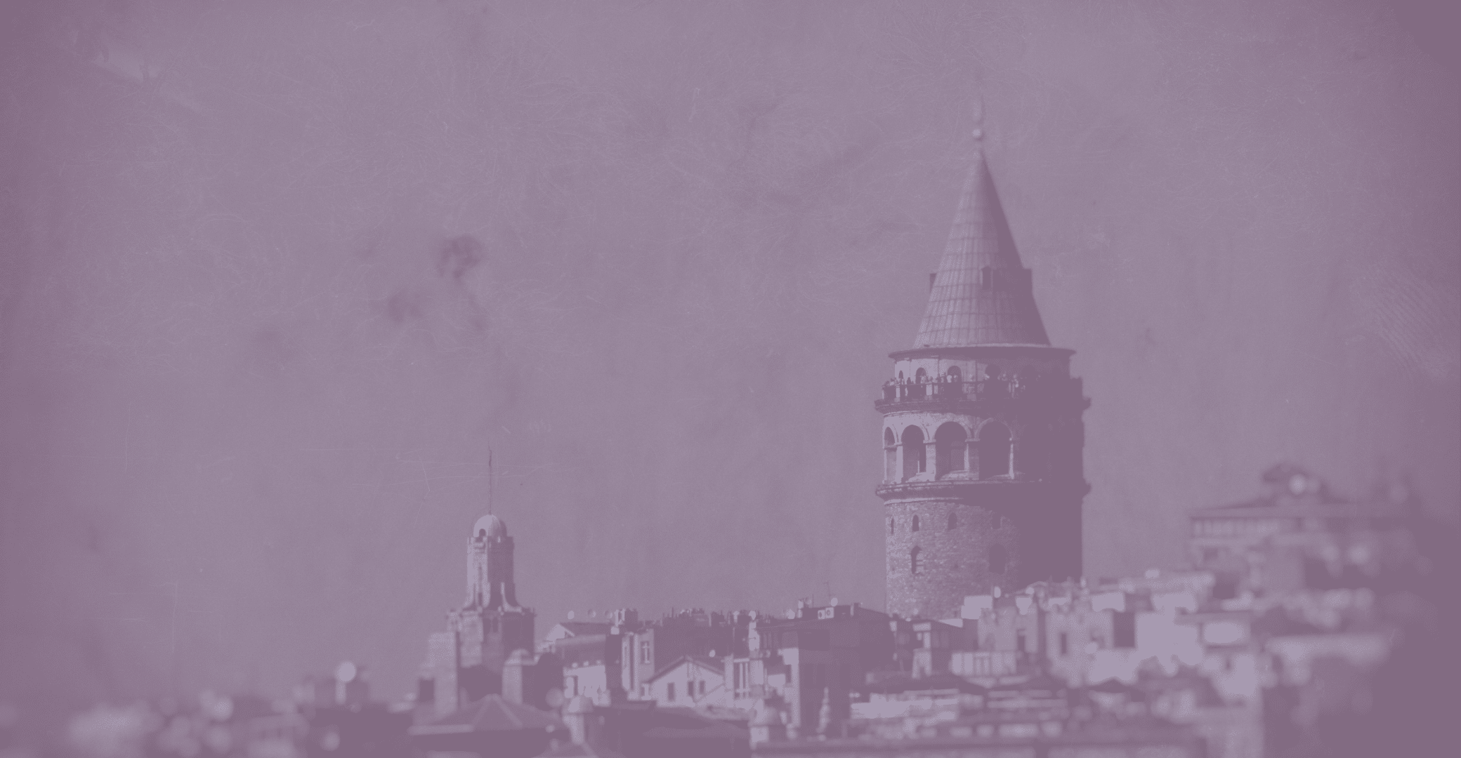 The Love Story between the Galata Tower and the Maiden Tower