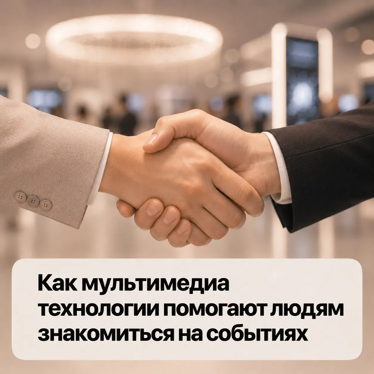 Как мультимедиа технологии помогают людям знакомиться на событиях: ERA x SHUM