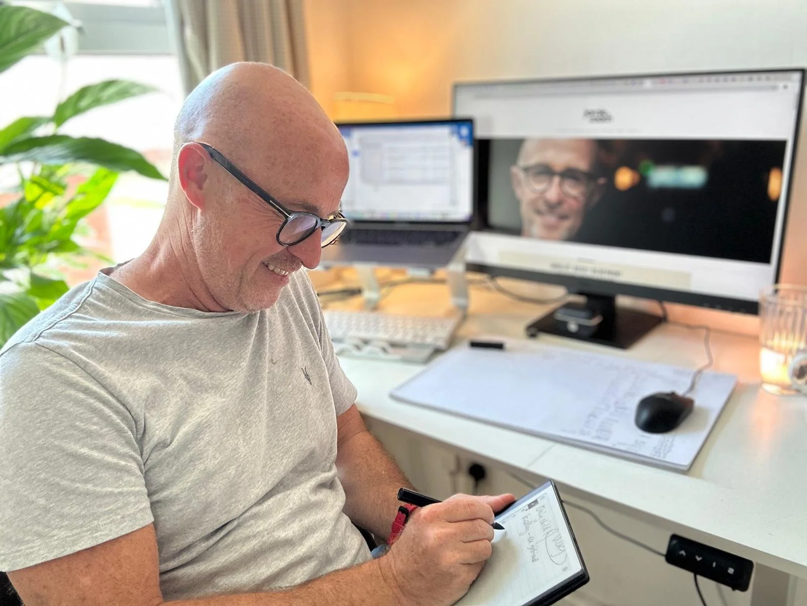 Portrait of Jamie Robins midlife coach supporting men navigating identity and life transition.