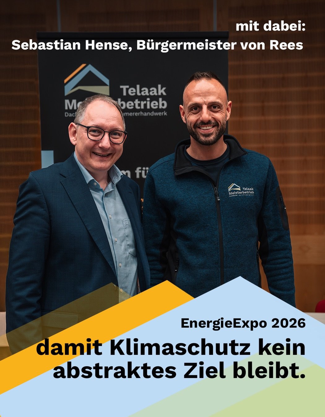 Auf der EnergieExpo 2026 pr&auml;sentierten wir moderne L&ouml;sungen rund um energieeffizientes und nachhaltiges Bauen.

Im Fokus stand unsere innovative Kombination aus Zwischen- und Aufsparrend&auml;mmung. So lassen sich Energieverluste reduzieren