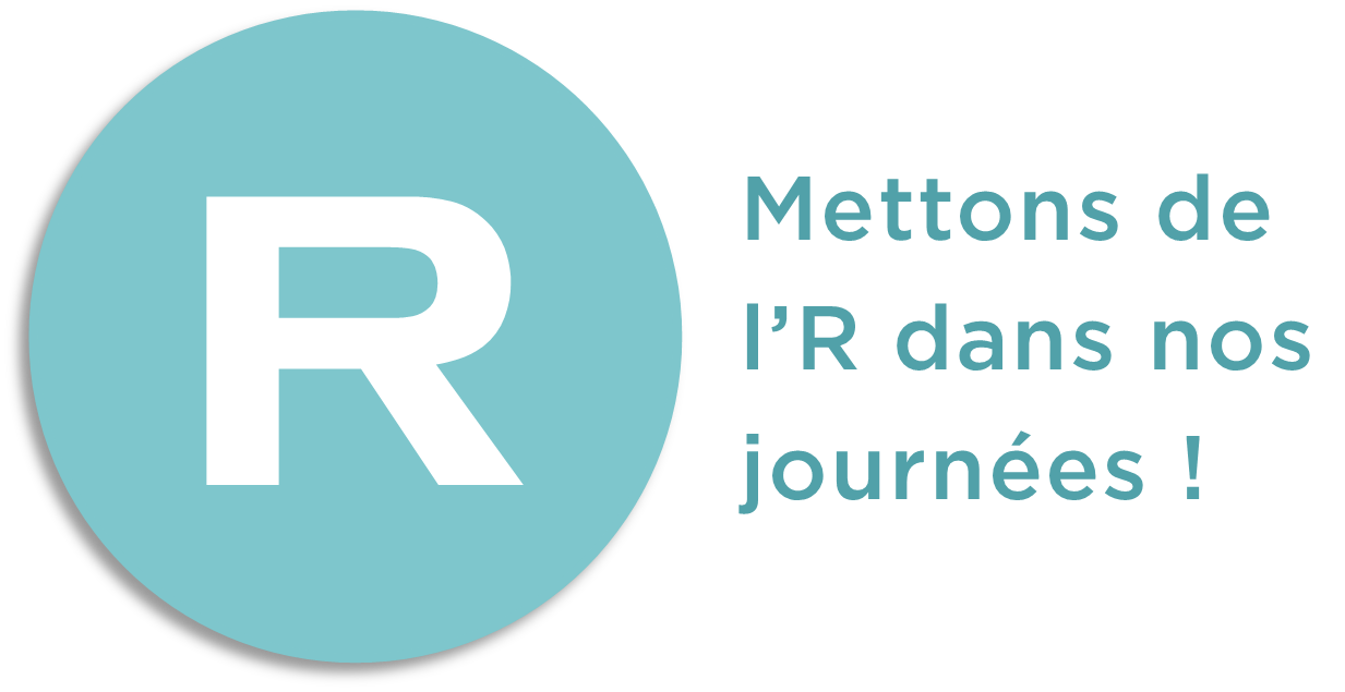 Logo "Mettez de l'air dans vos journées" avec un R comme : Respiration, Recul, Ressources, Réflexion, Résilience.