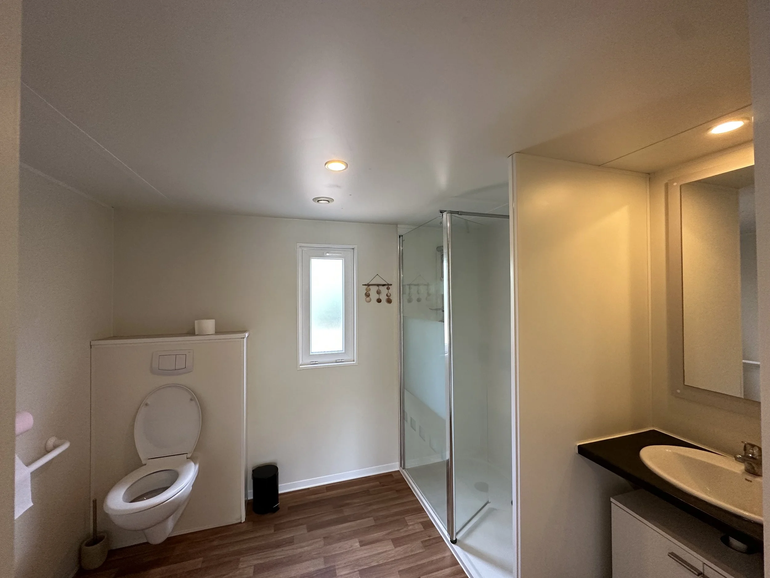 Salle de douche du chalet