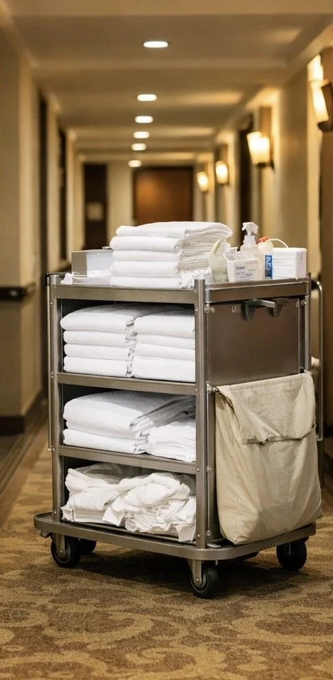 Processus de collecte et livraison du linge hôtelier pour hôtels à Marrakech