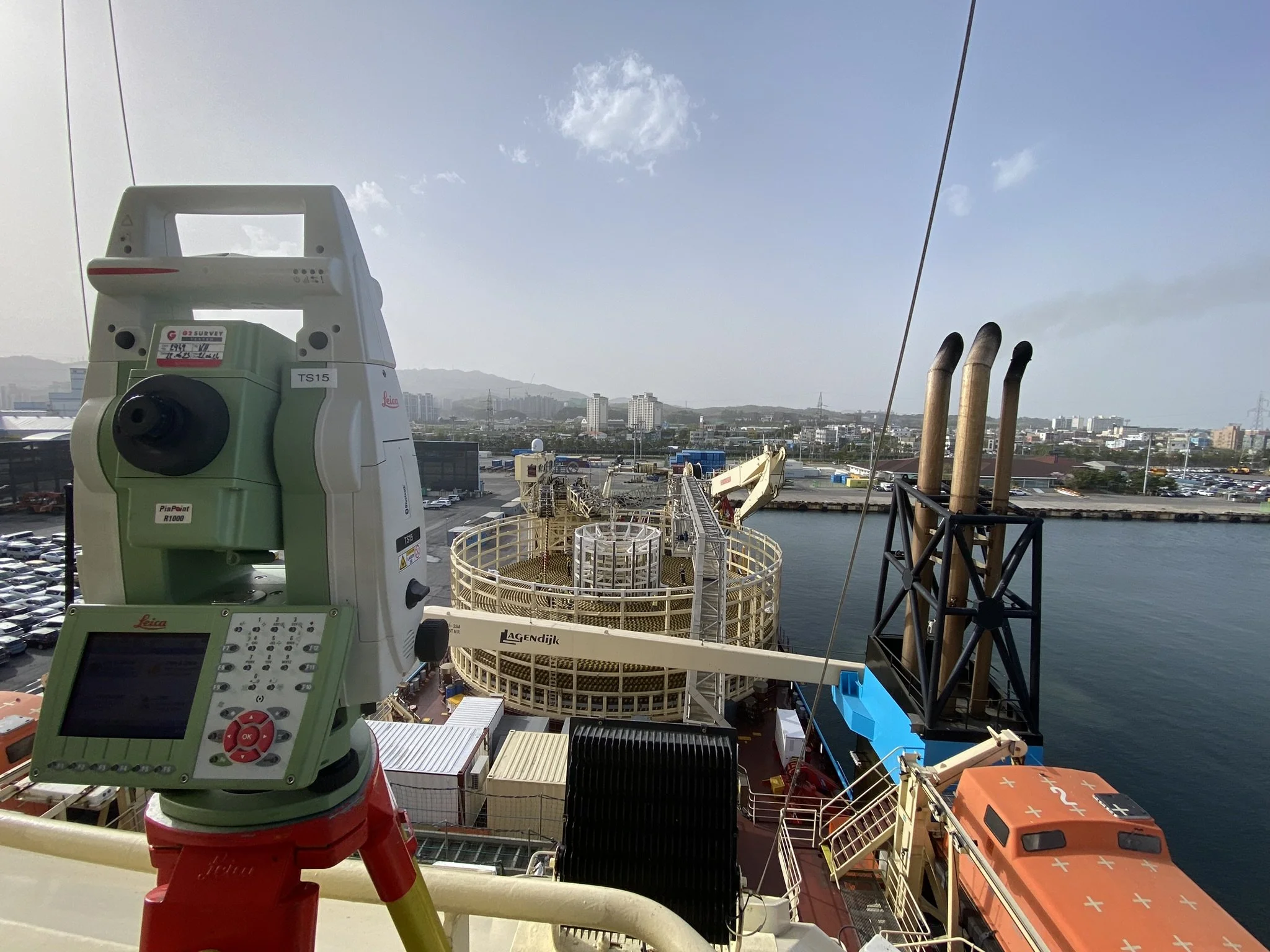 GEosolutions - vessel dimensional control survey