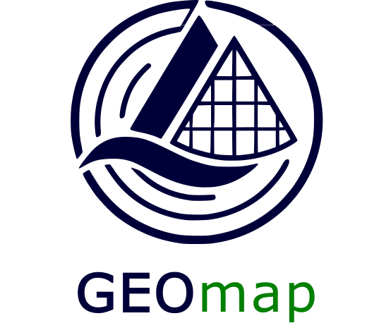Logo of GEOsolutions Group Ltd - GEOmap service line - topographic, measured building and boundary surveys