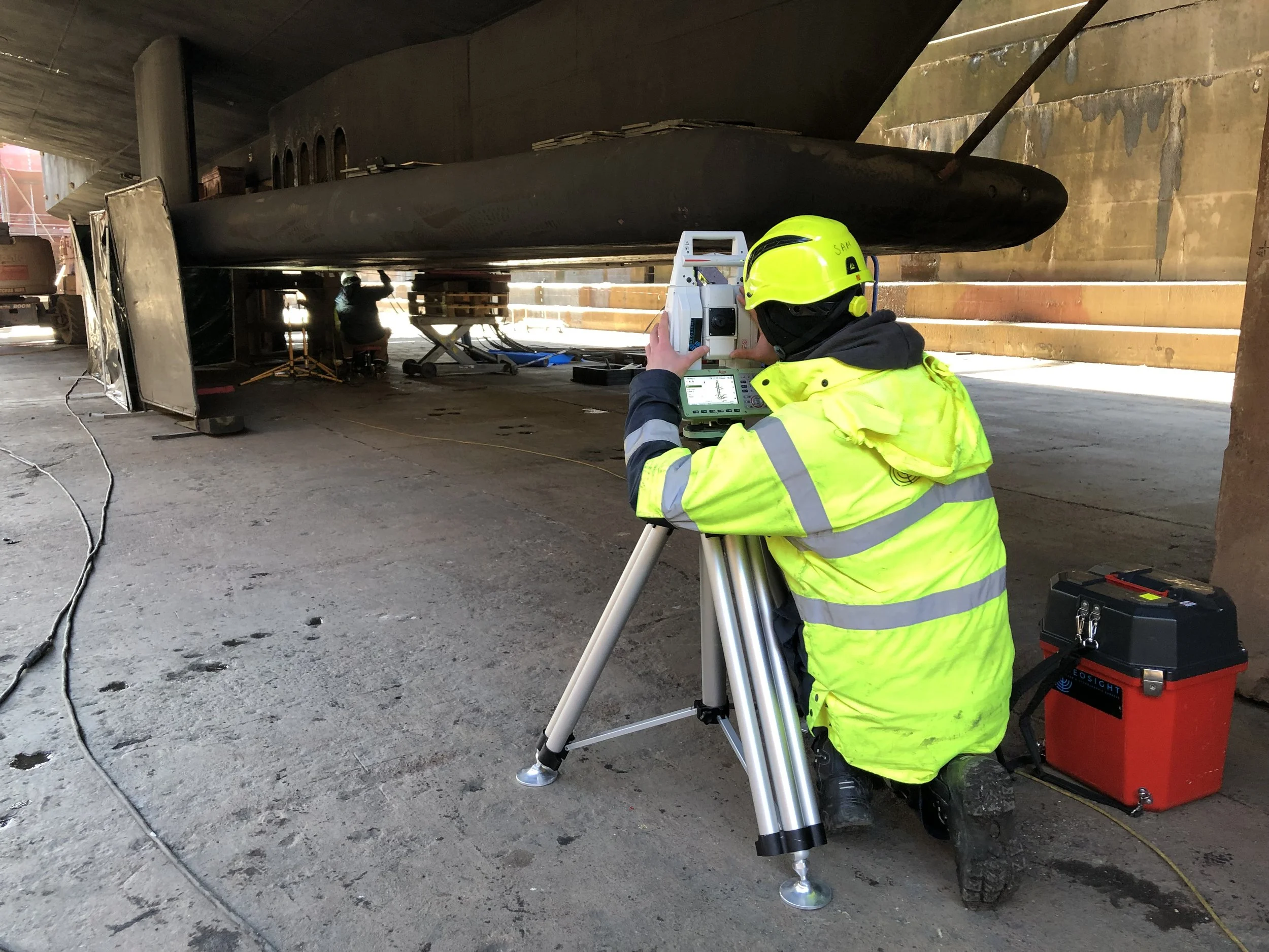 GEOsolutions - vessel dimensional control.