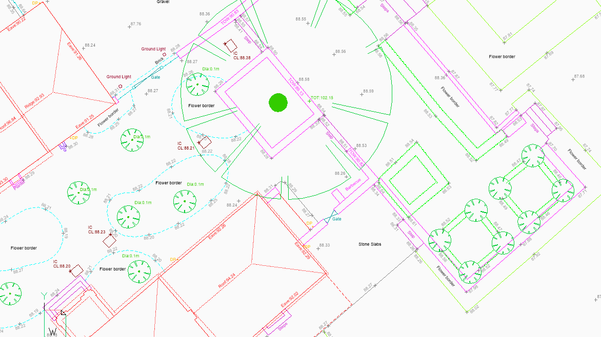 Sample of Topographic Survey Data