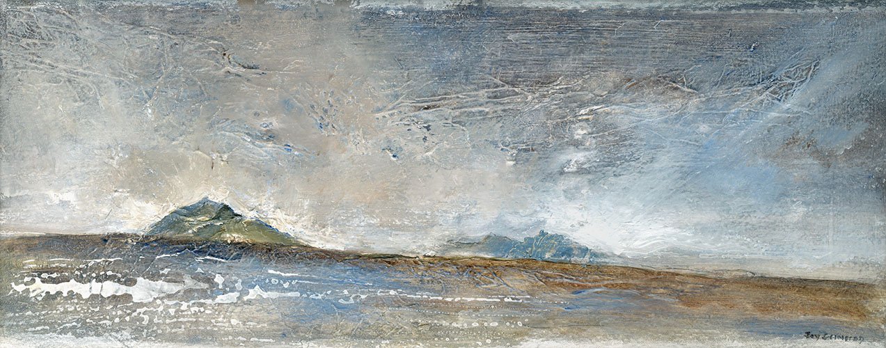 Spring Haze over Coniston Old Man and Dow Crag