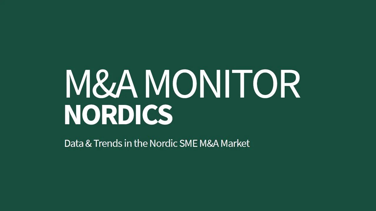Nordic M&amp;A Monitor August 2026