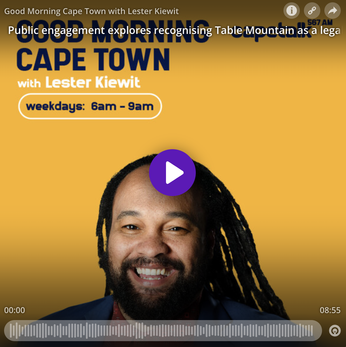 Cape Talk: Public engagement explores recognising Table Mountain as a legal subject with rights