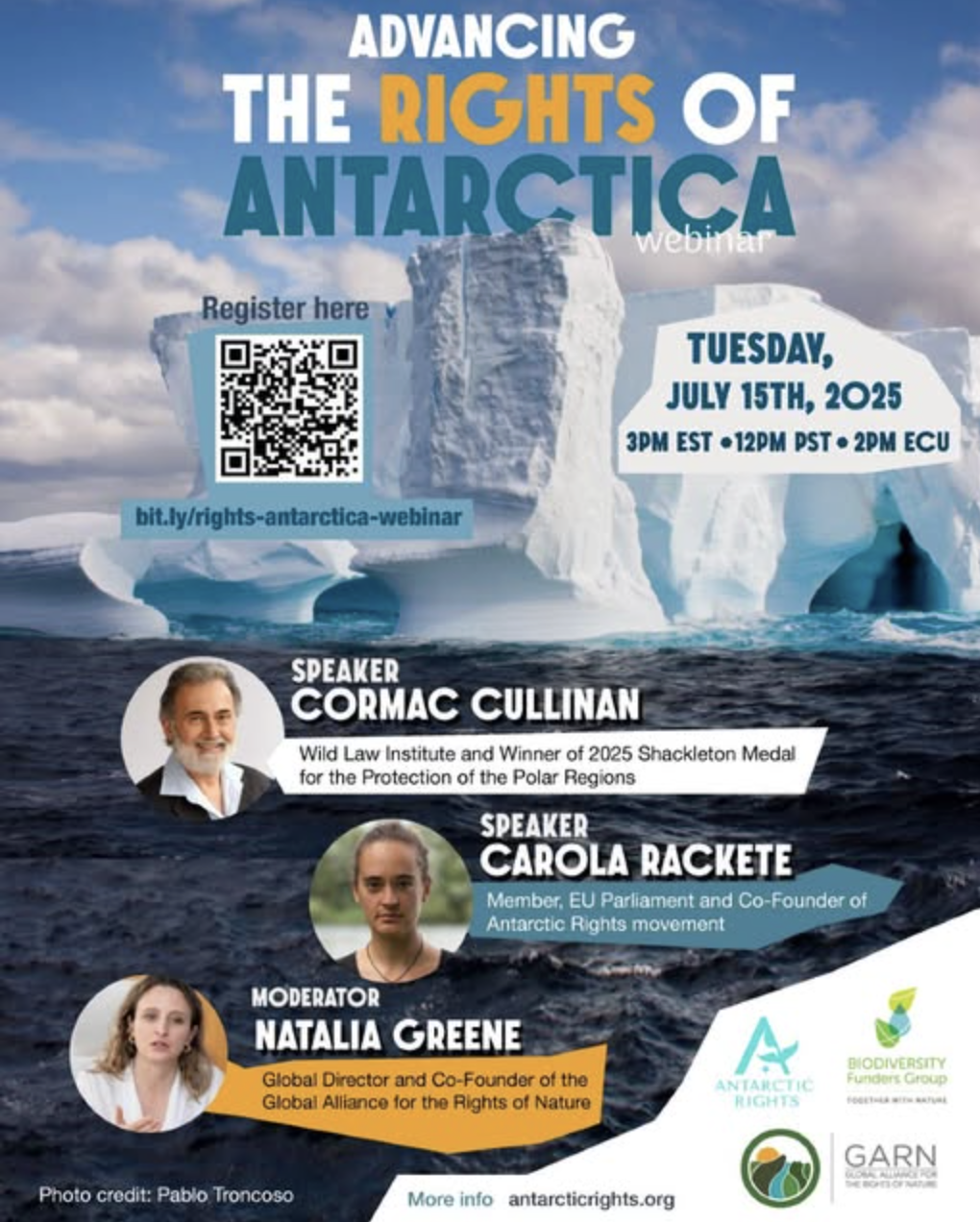 Webinar: Exploring legal personhood for Antarctica and the Southern Ocean (2025)