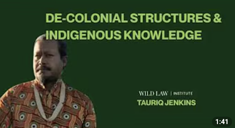 Tariq Jenkins, High Commissioner of the Goringhaicona Khoi Khoin Traditional Indigenous Council Speaks on t he Ecological Responsibility Bill (2026)