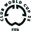 The logo of the FIFA World Cup, featuring a black circle with stylized elements and the text 'FIFA World Cup' around it.