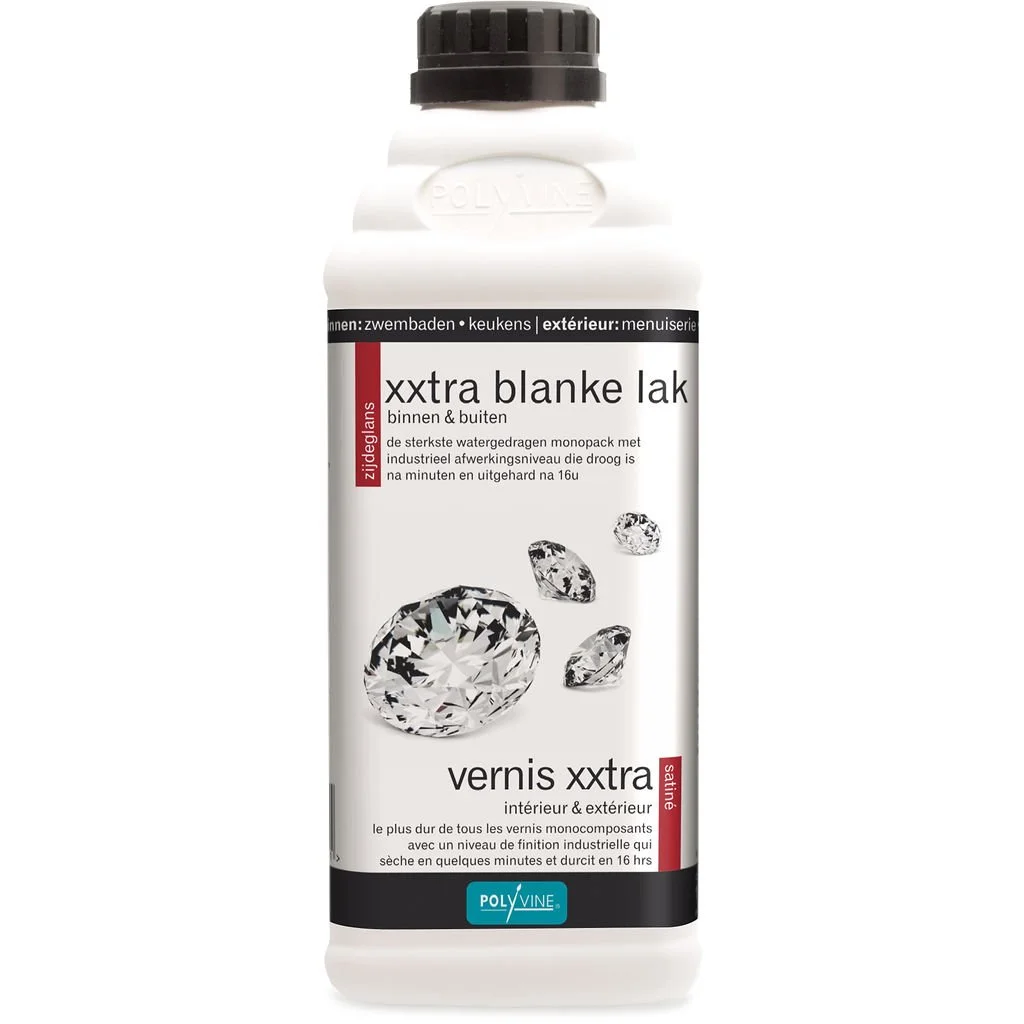 Polyvine - Vernis ultra-résistant - Satiné - 1000ml