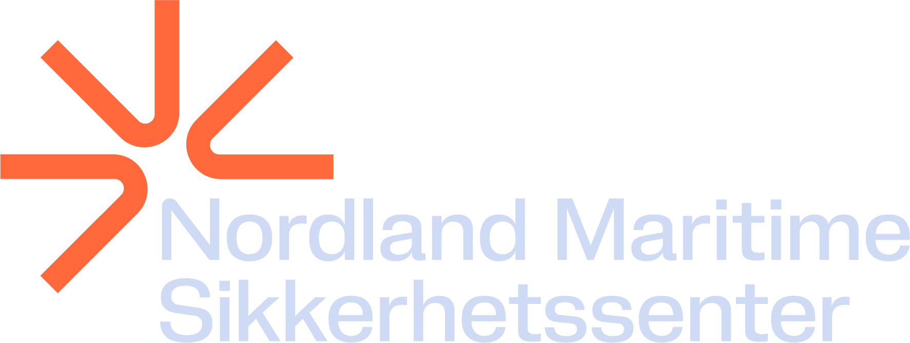 Norland Maritime Sikkerhetssenter Logo Lys