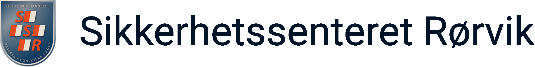Logo for Sikkerhetssenteret Rørvik.