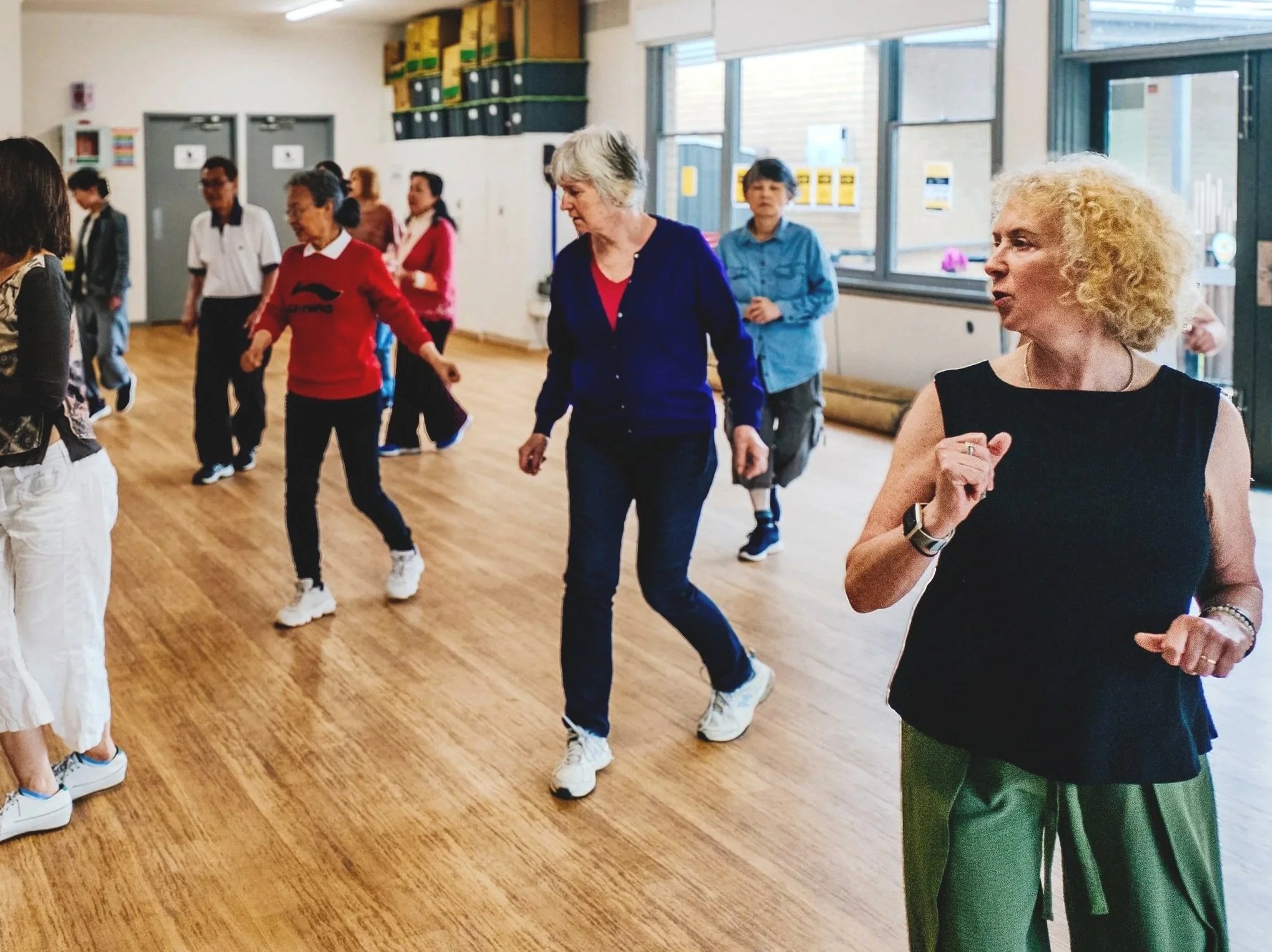 Latin Style Line Dance