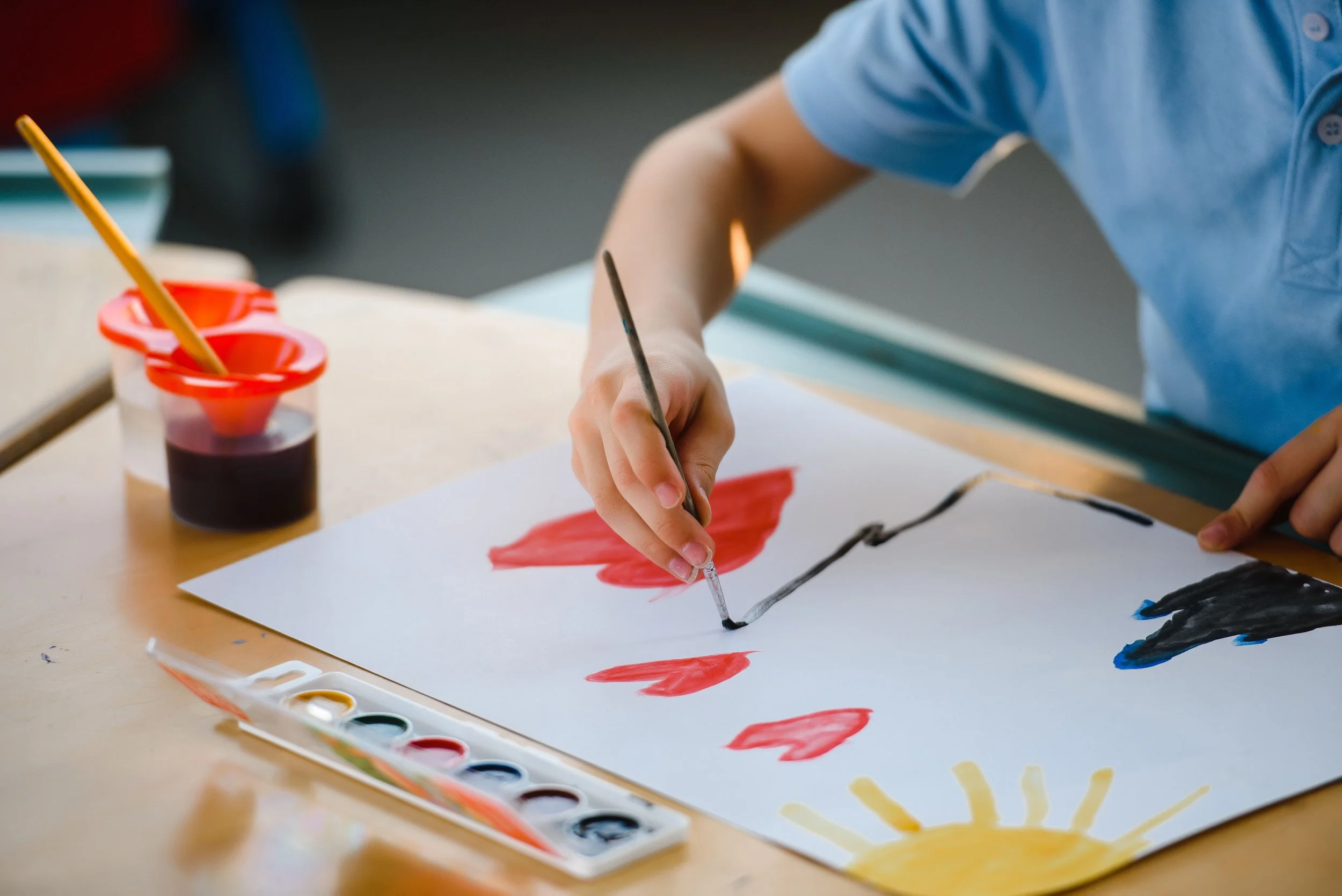 Kids Homework Club: Symphony of Stories Painting Session