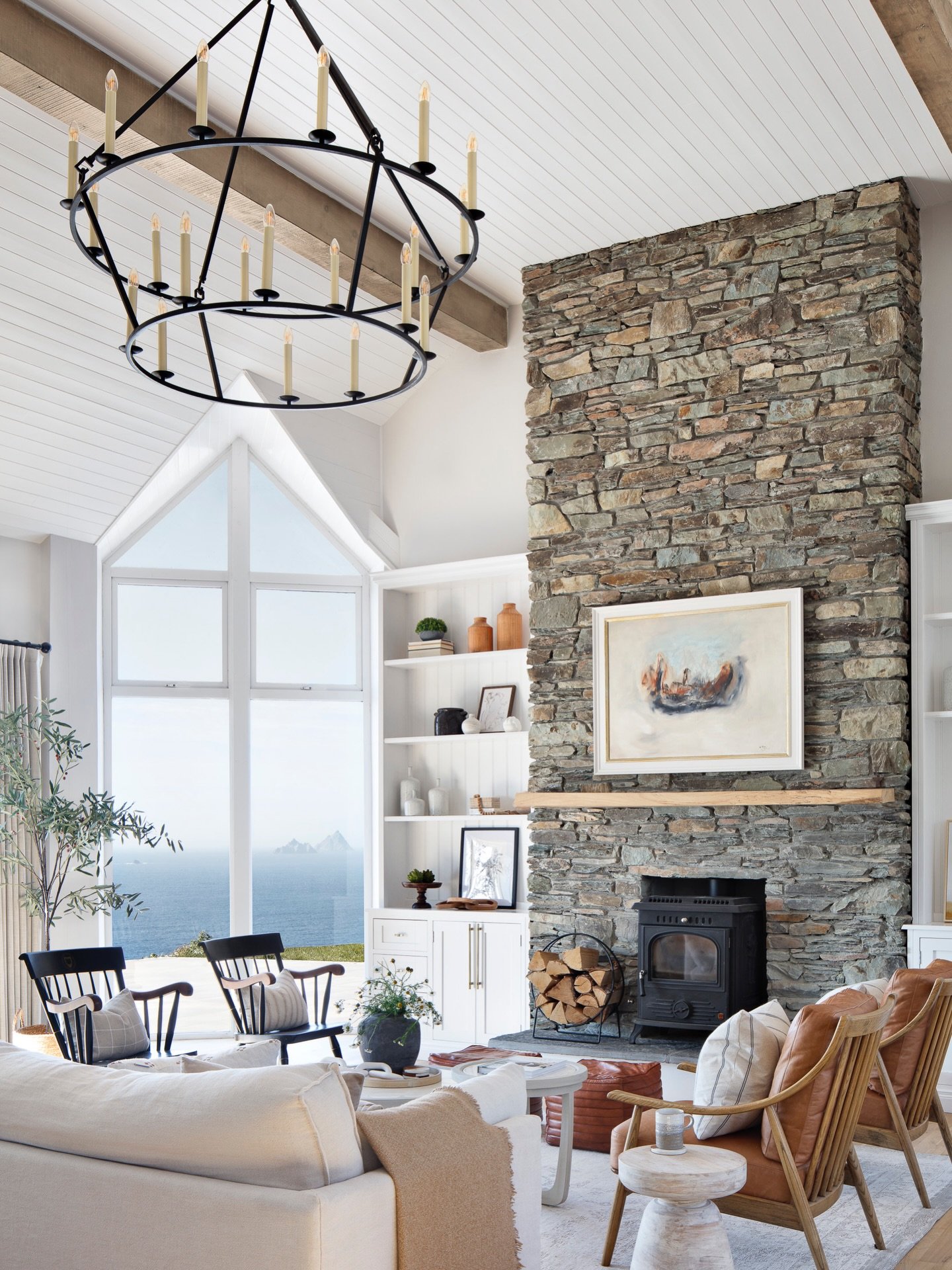 Project: St. Finian's Bay Residence
Location: Co Kerry, Ireland
Photographer: @jessglynnphoto 

Designed to feel calm, warm and connected to the landscape, this living space was all about creating a home that sits quietly within its surroundings.

Na