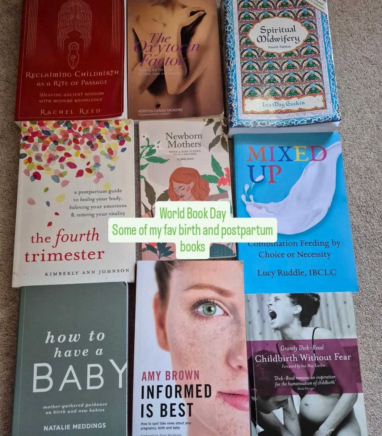 Happy 📚✨ World Book Day!

As a birth and postnatal doula and lifelong book lover, I&rsquo;m so grateful for the books that have shaped the way I understand pregnancy, birth, and the postpartum period. The right book at the right time can be empoweri