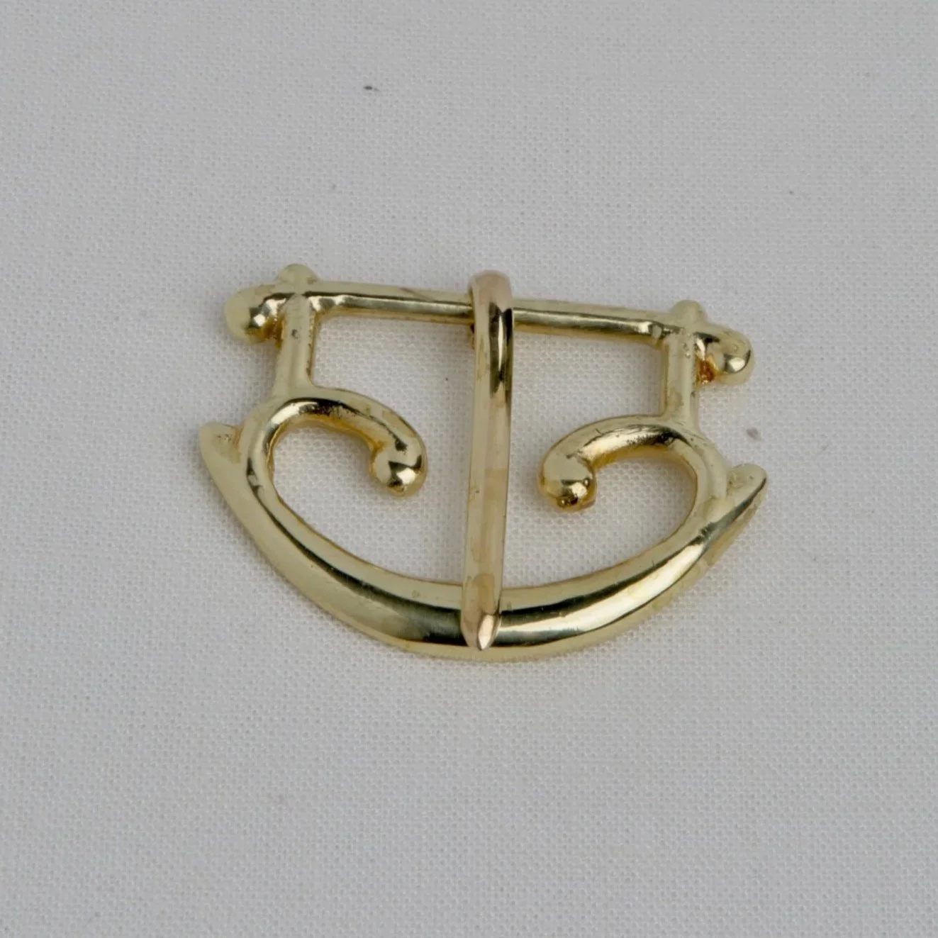 Large Roman Brass Buckle