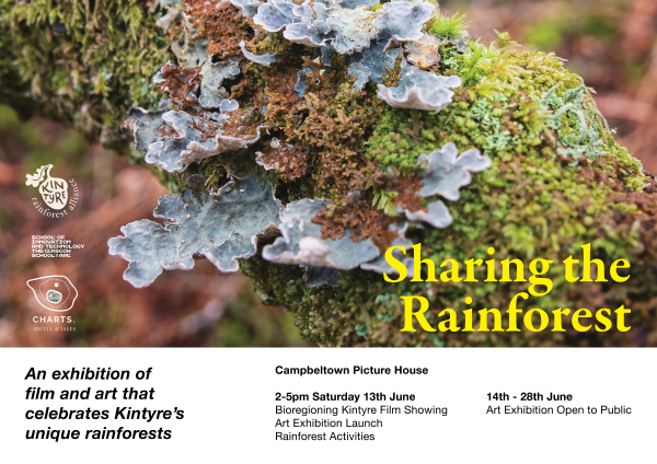 Poster for Sharing the Rainforest event