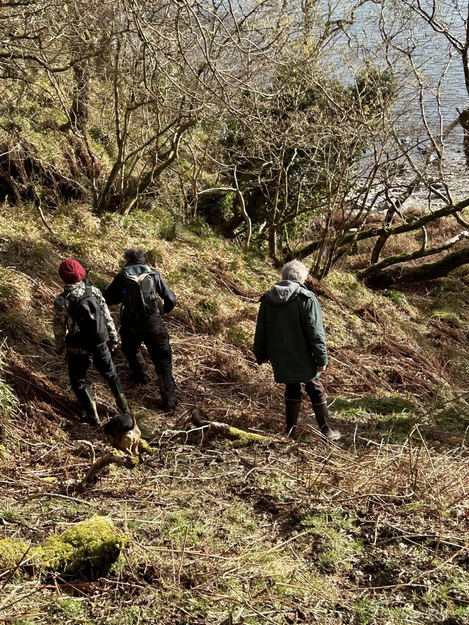 Surveying at Torrisdale
