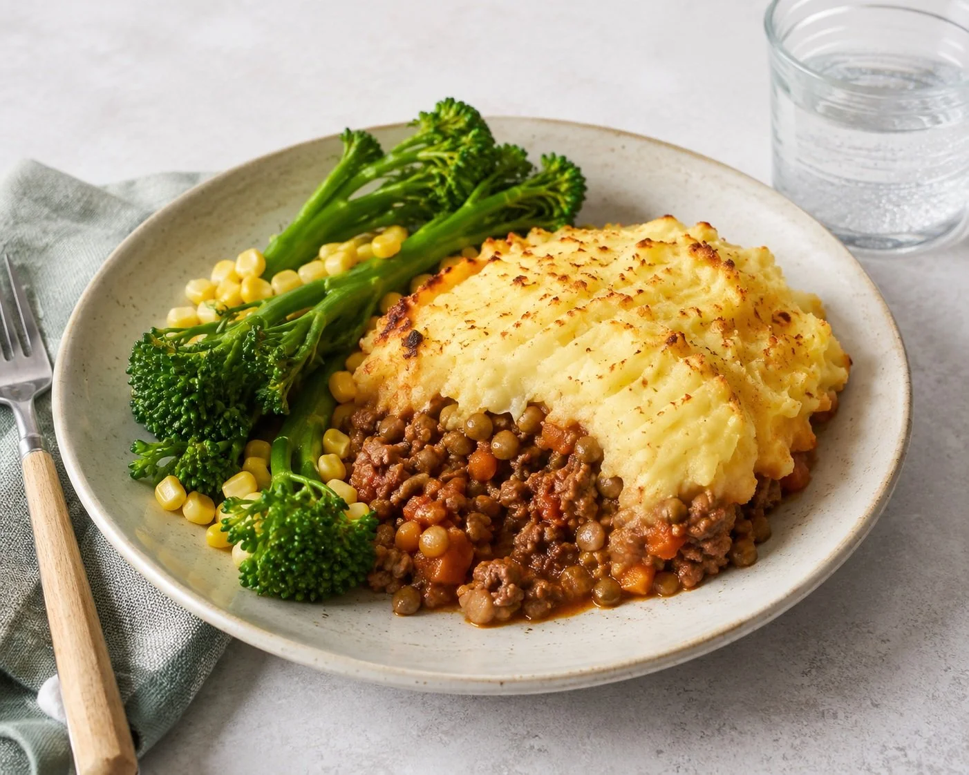 Beef and Lentil Cottage Pie