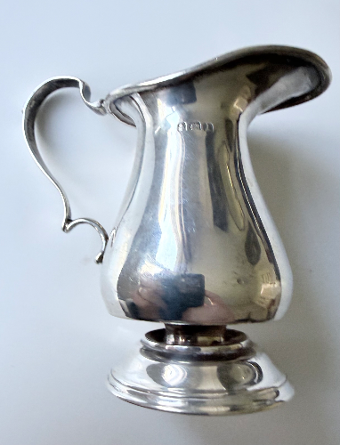 Antique Silver Cream Jug – Birmingham 1909
