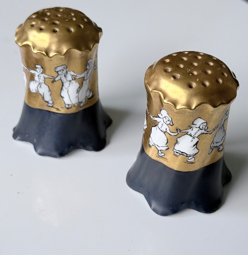 Bavarian Rosenthal Porcelain Condiment Set