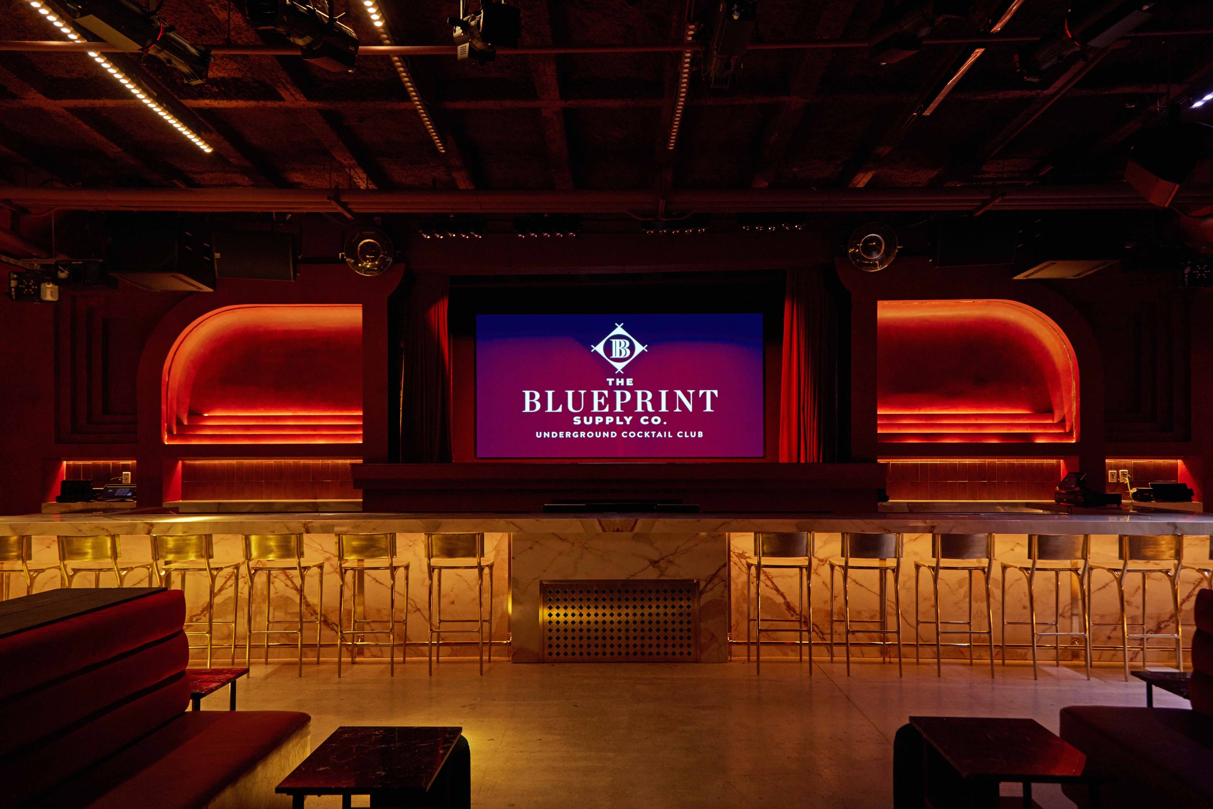 Blue Print- Printers Alley