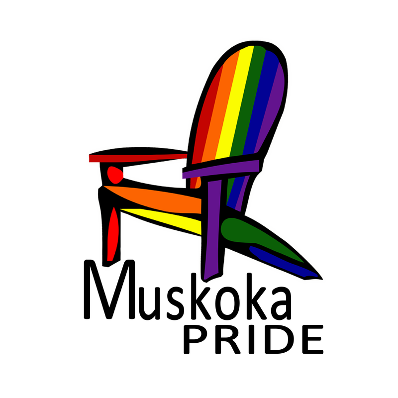 A colorful wooden chair painted with rainbow stripes on the backrest, armrests, and legs.
