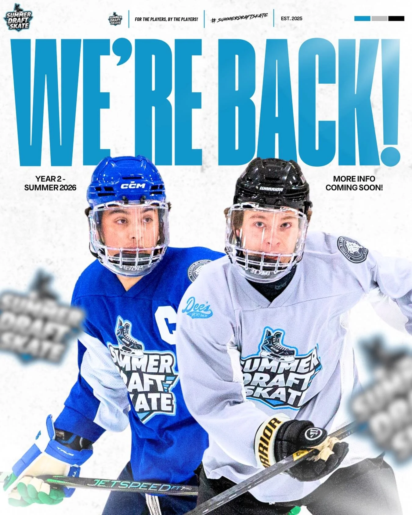 YEAR 2 OF @summerdraftskate OTC!! ⏰⏰⏰

the boys are back 🔥

stay tuned - more info coming 🔜

🎨: @_createdbyflow 
📸: @sarav.media 

#summerdraftskate