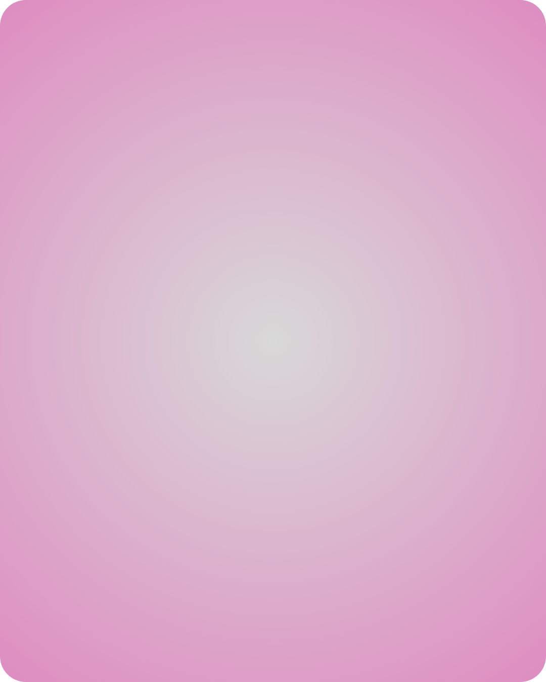 Pink gradient background with a soft focus.