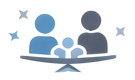 Communication at the table icon