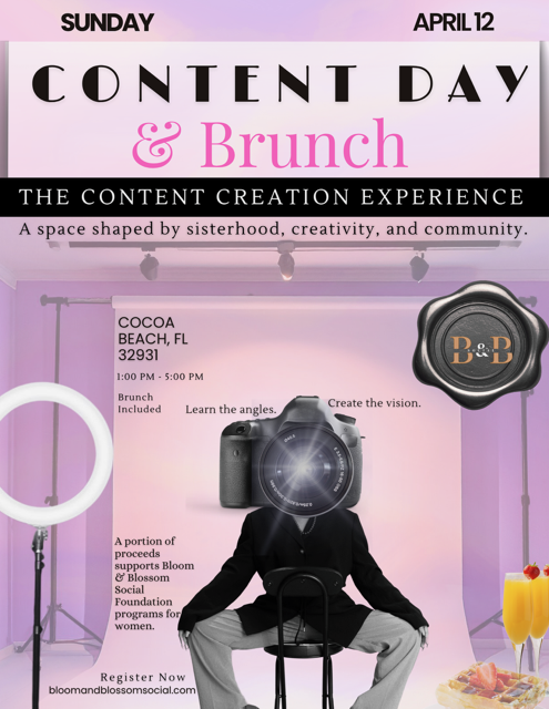 Content Day & Brunch — April 12