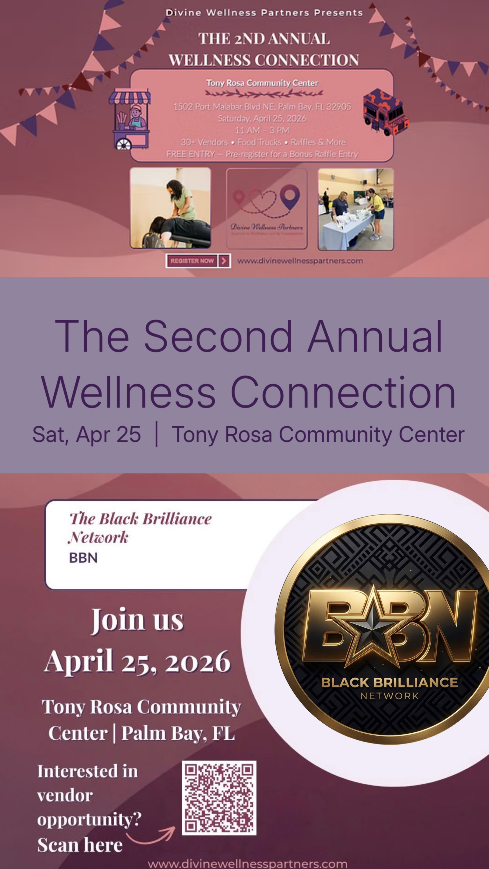 The 2nd Annual Wellness Connection - April 25