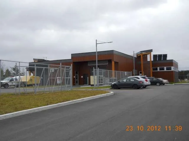 Construction en bois : Poste SQ (St-Ambroise)