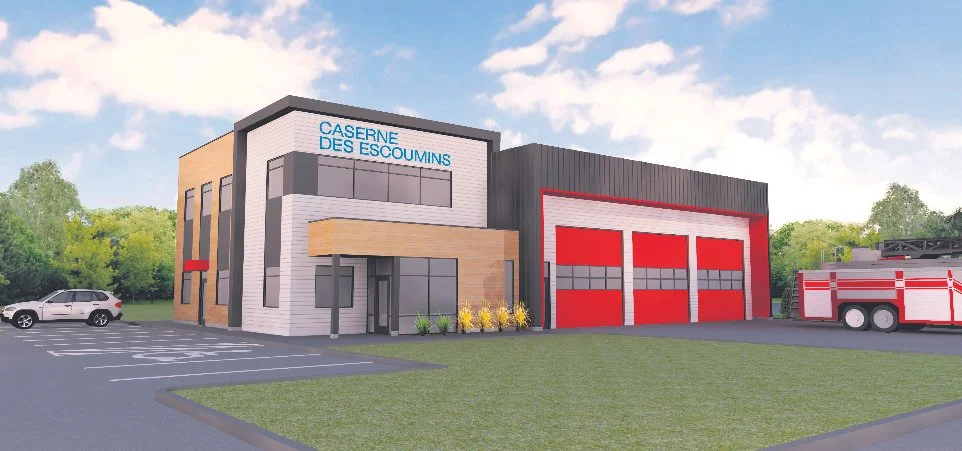 Construction en bois : Caserne (Les Escoumins)