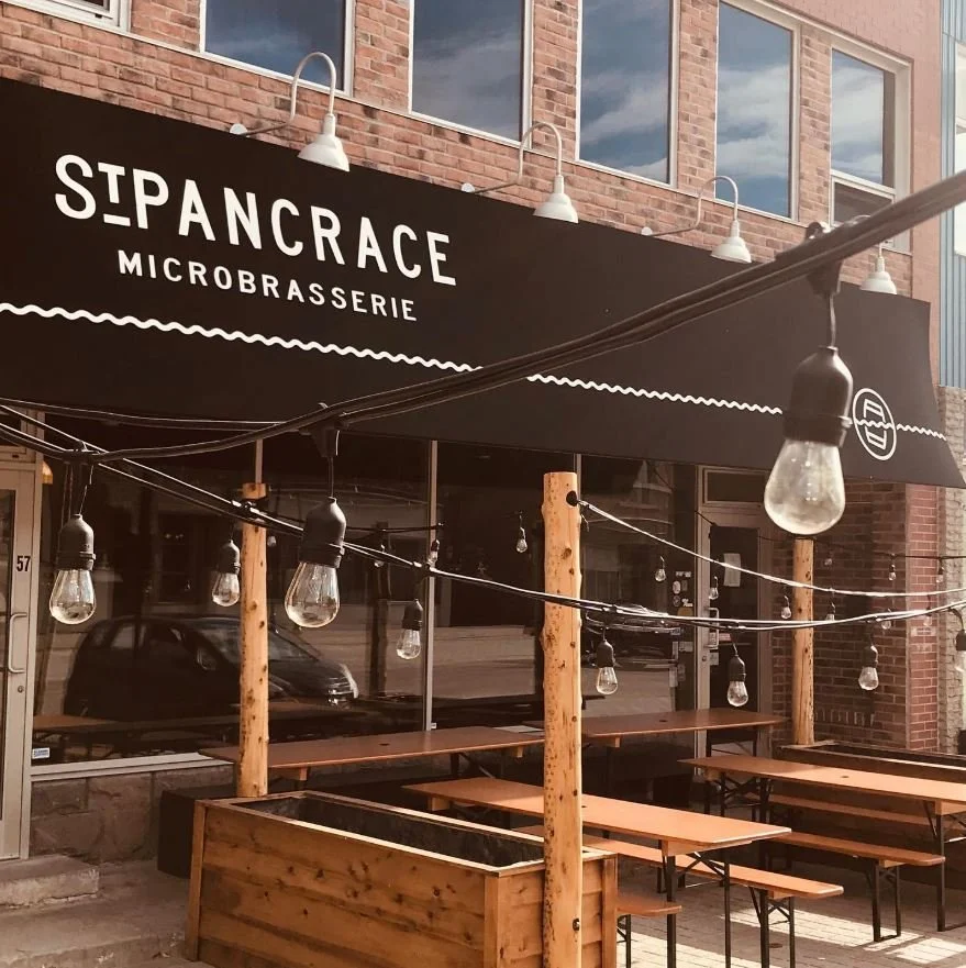 Construction en bois : Microbrasserie St-Pancrace (Baie-Comeau)