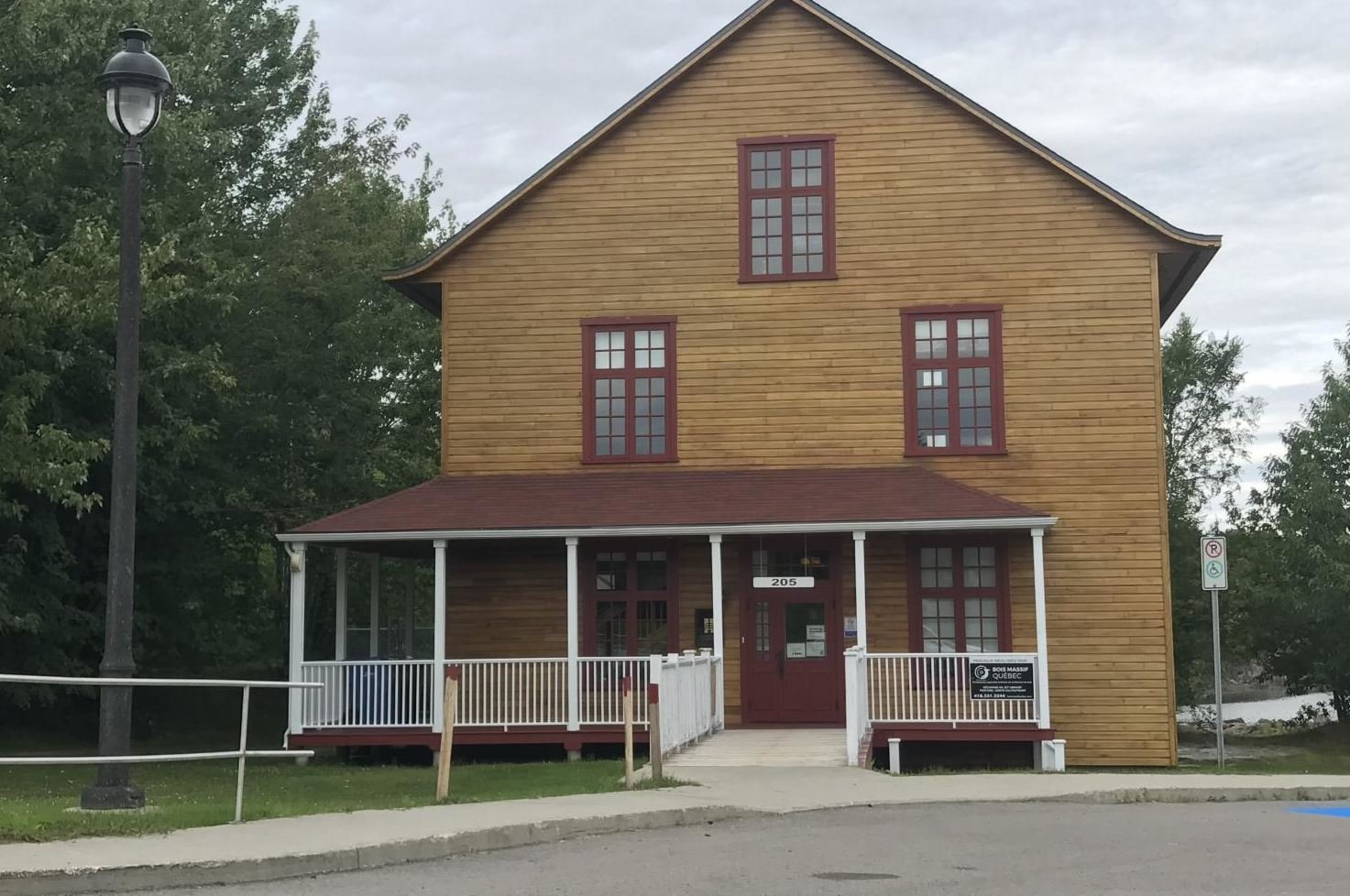 Construction en bois : Moulin Riverin (Saguenay)