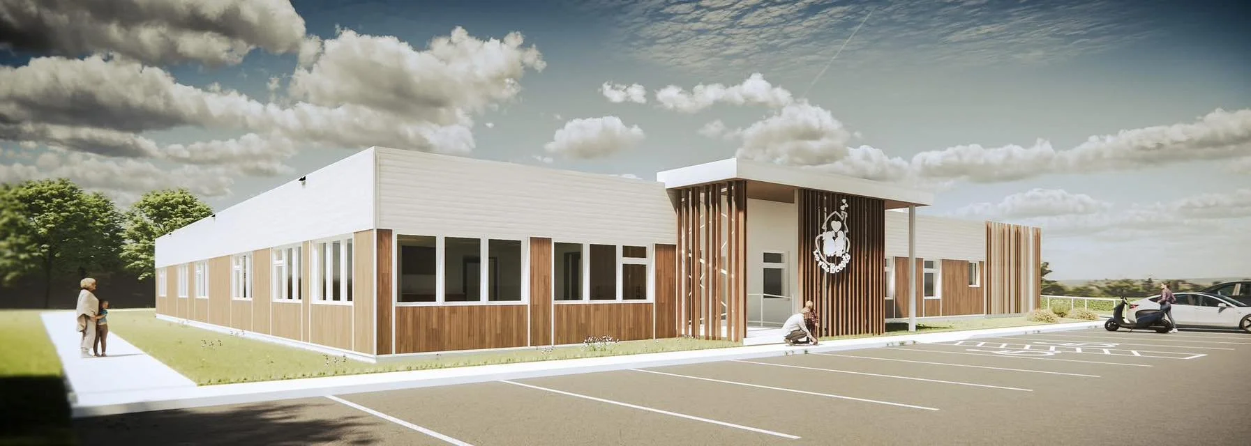 Construction en bois : CPE Les Ptit’s Bécots (Baie-Comeau)