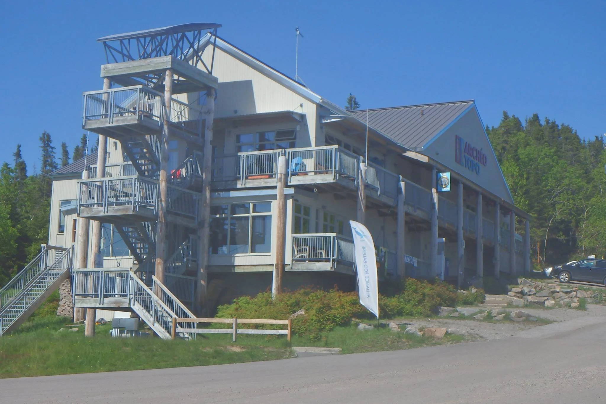 Construction en bois : CAT (Les Bergeronnes)