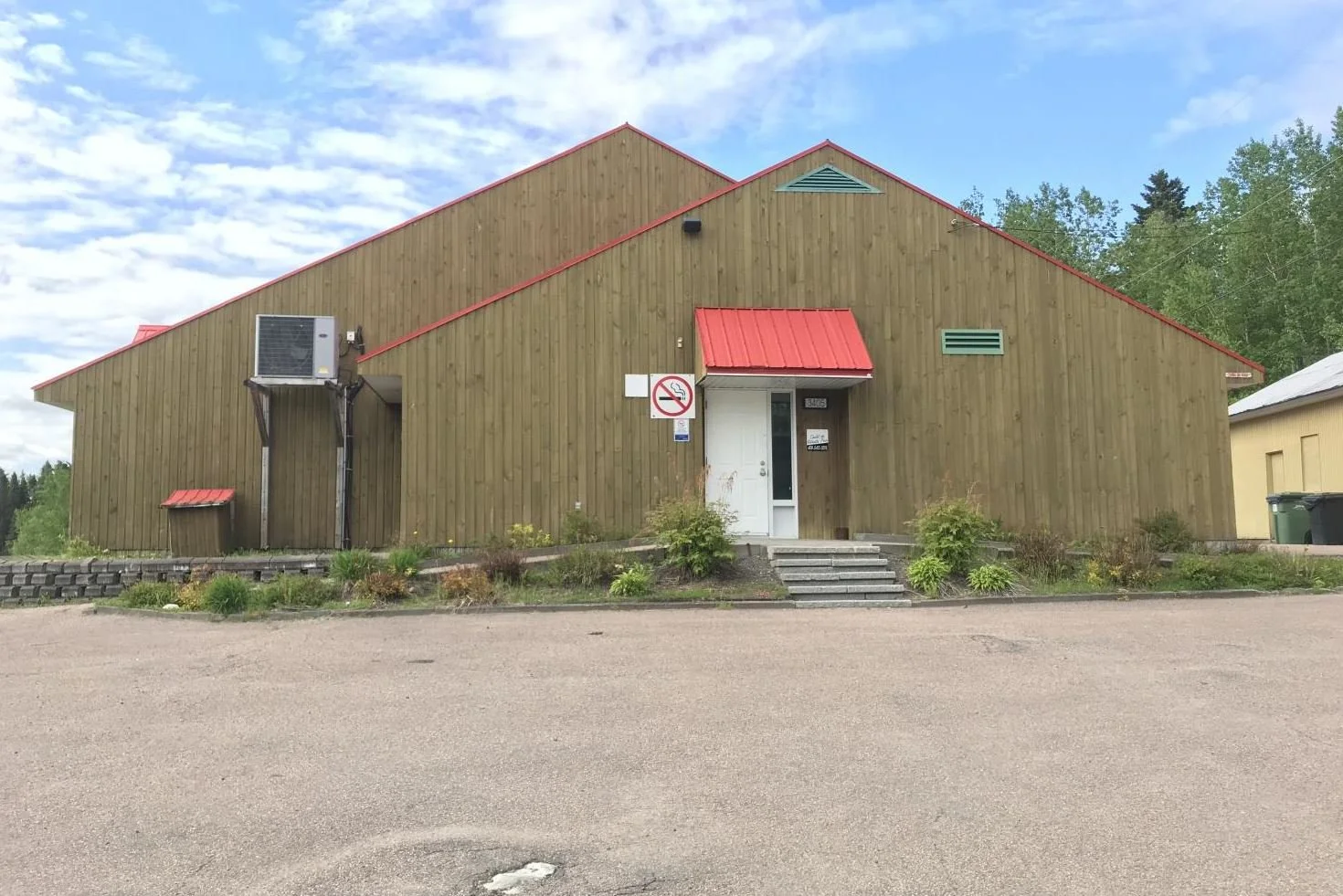 Construction en bois : Pavillon Price (Saguenay)