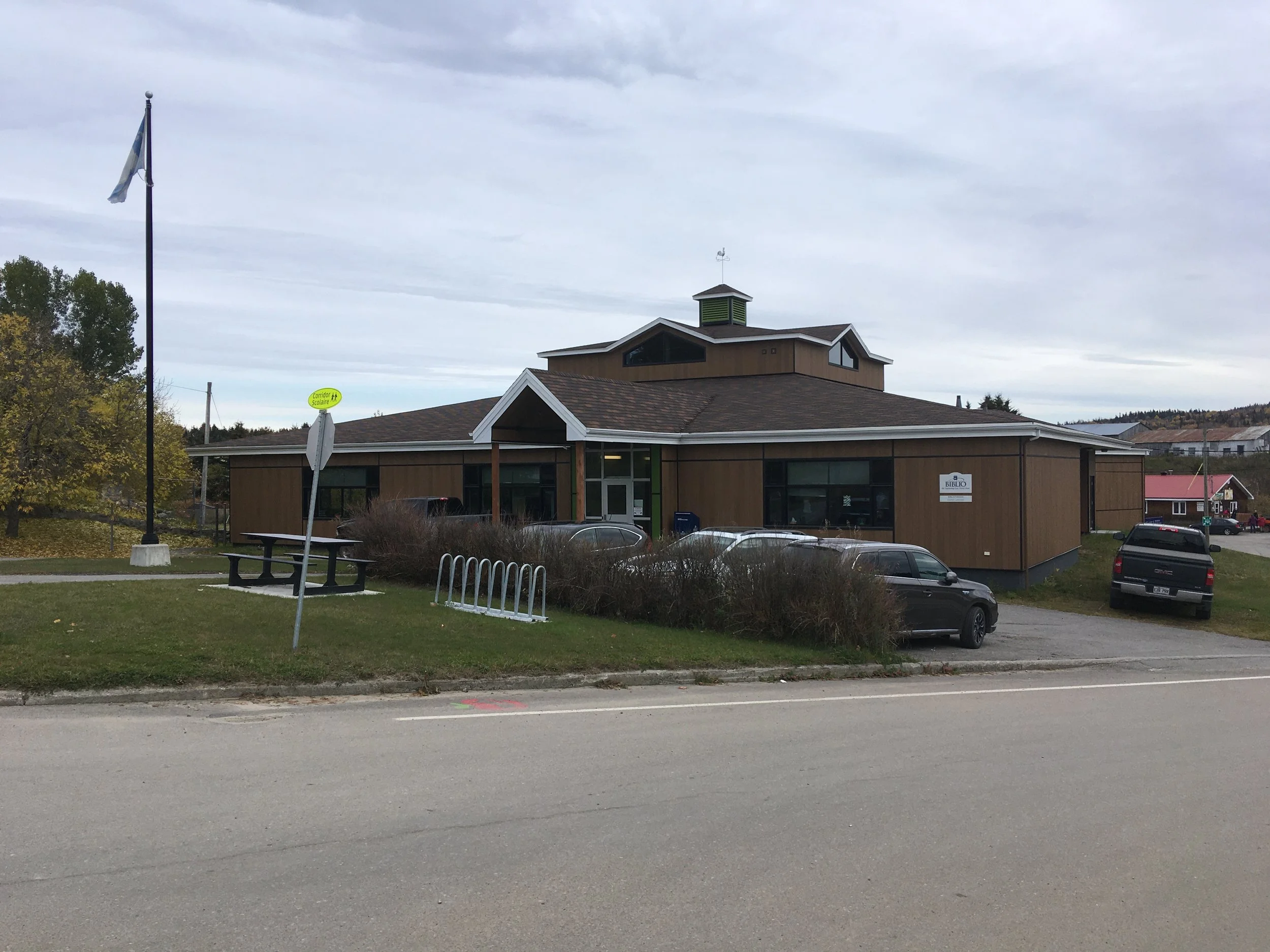 Construction en bois : École primaire (St-André)