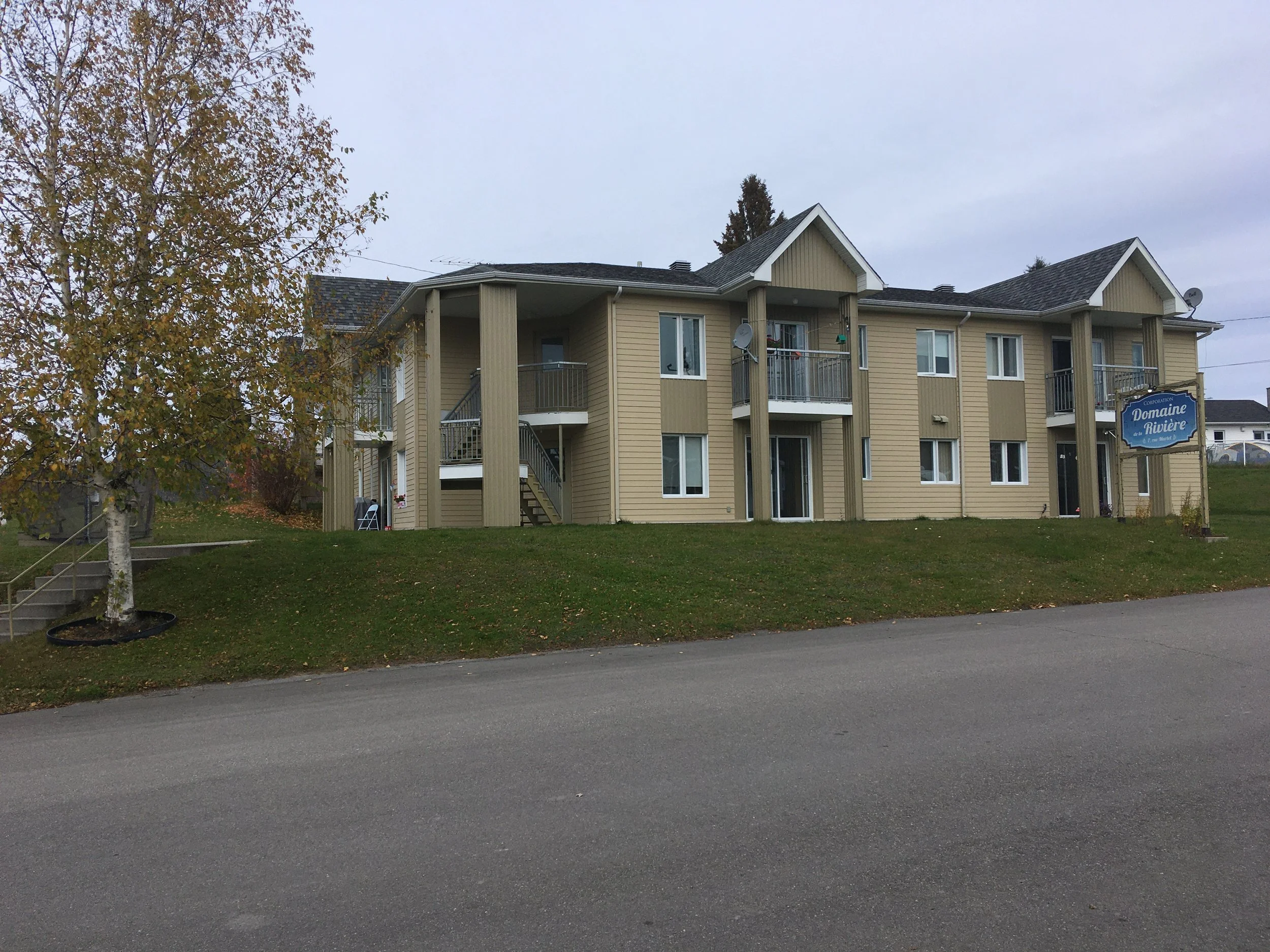 Construction en bois : HLM (St-André)